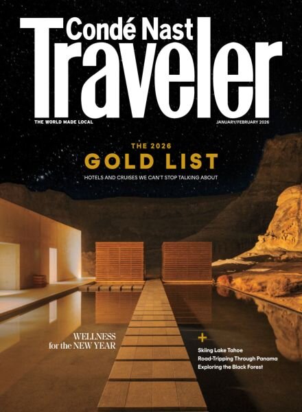 Conde Nast Traveler USA – January-February 2026 Cover