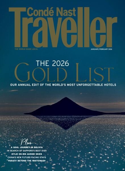 Conde Nast Traveller UK – January 2026 Cover
