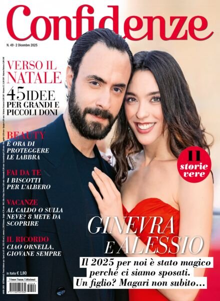 Confidenze – 2 Dicembre 2025 Cover