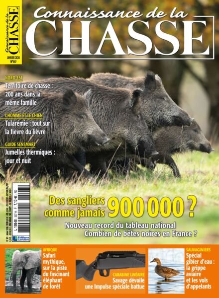 Connaissance de la Chasse – Janvier 2026 Cover