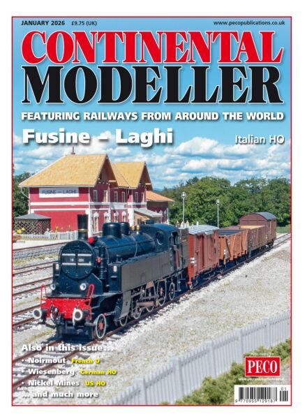 Continental Modeller – January 2026 Cover