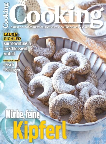 Cooking Austria – 28 November 2025 Cover