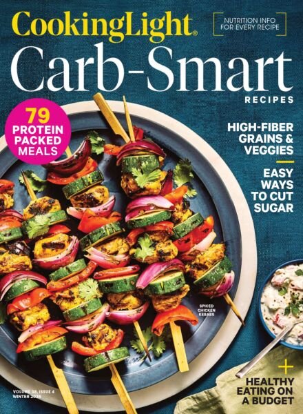 Cooking Light – Carb-Smart Recipes 2025 Cover