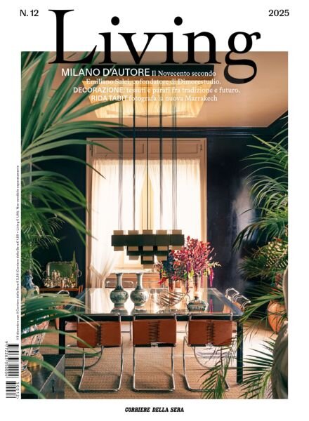 Corriere della Sera Living – Dicembre 2025 Cover