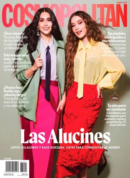Cosmopolitan Mexico – Enero 2026 Cover