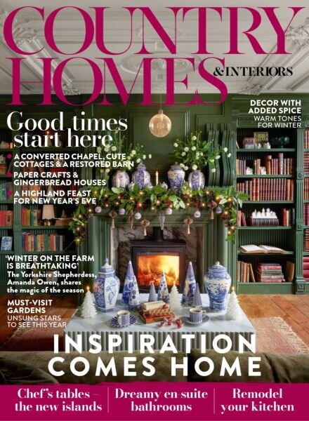 Country Homes & Interiors – January 2026 Cover