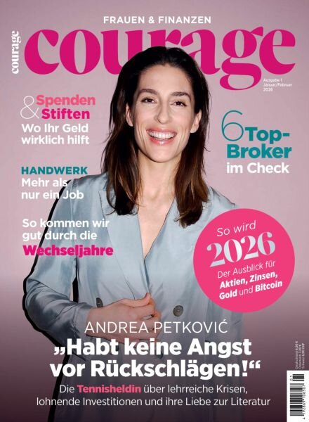 Courage – Januar 2026 Cover