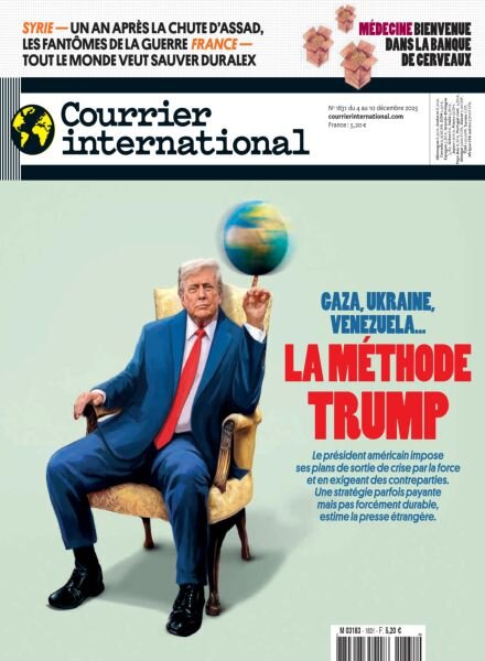 Courrier International – 4 Decembre 2025 Cover