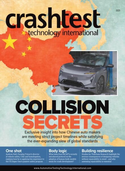 Crash Test Technology International 2025 Edition Cover