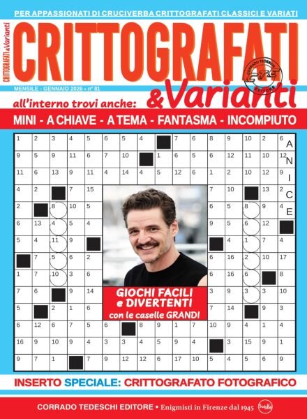 Crittografati & Varianti – Gennaio 2026 Cover