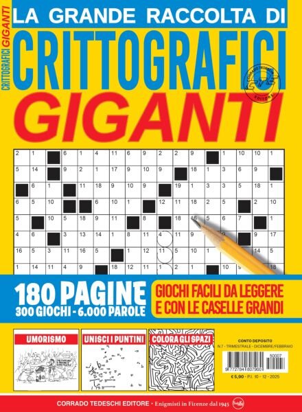 Crittografici Giganti – Dicembre 2025 – Febbraio 2026 Cover