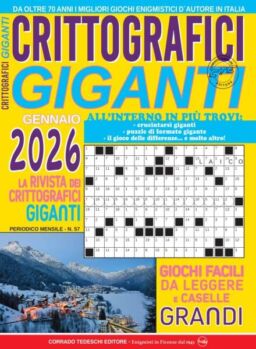 Crittografici Giganti – Gennaio 2026