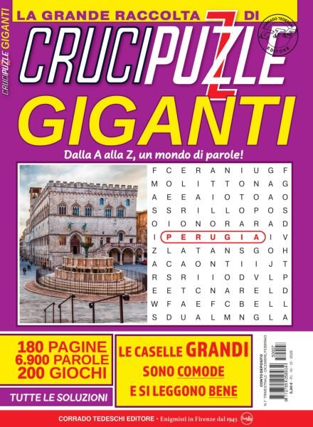 Crucipuzzle Giganti – Dicembre 2025 – Febbraio 2026 Cover