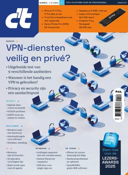 c’t Magazine Netherlands – Januari-Februari 2026 Cover