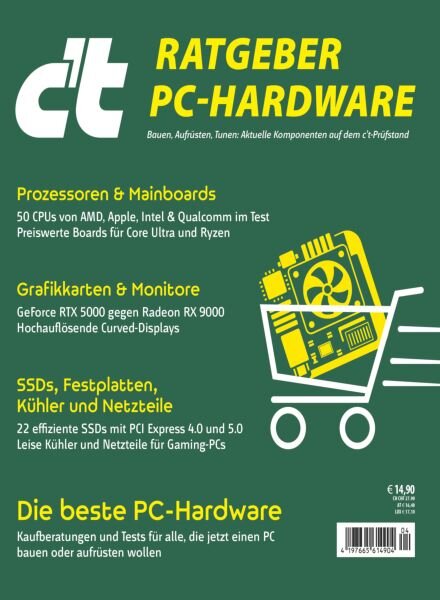 c’t Sonderhefte – 19 Dezember 2025 Cover