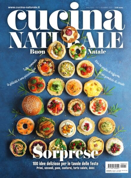 Cucina Naturale – Dicembre 2025 Cover