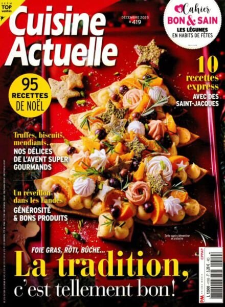 Cuisine Actuelle – Decembre 2025 Cover