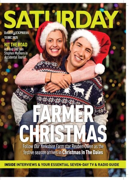 Daily Express Saturday Magazine – 13 December 2025 Cover