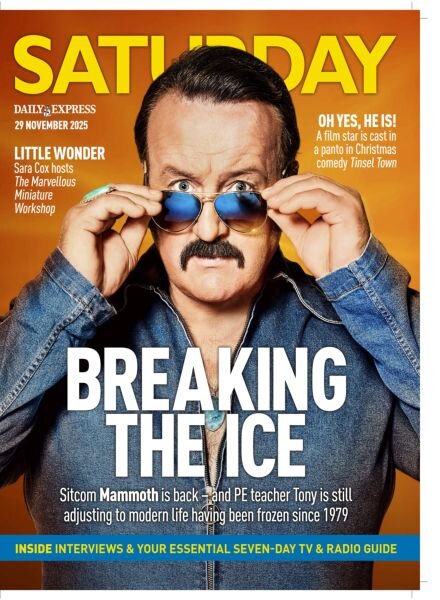 Daily Express Saturday Magazine – 29 November 2025 Cover