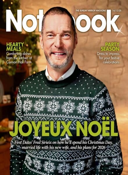 Daily Mirror Notebook – 14 December 2025 Cover