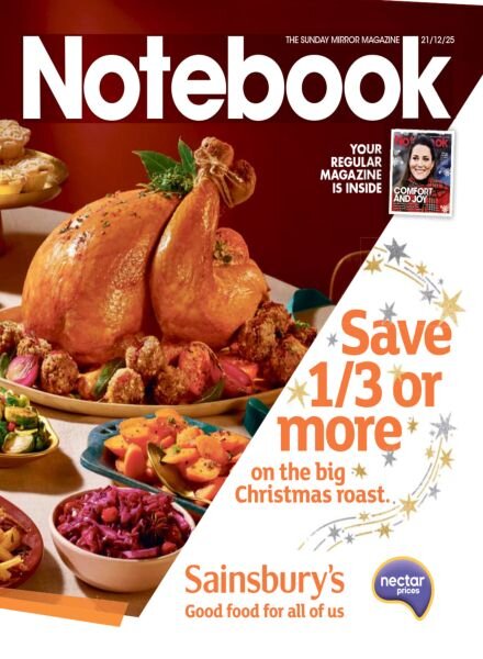 Daily Mirror Notebook – 21 December 2025 Cover