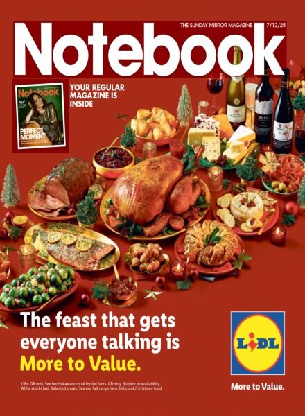 Daily Mirror Notebook – 7 December 2025 Cover