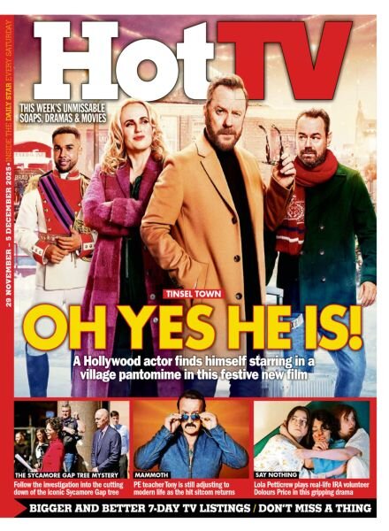 Daily Star Hot TV – 29 November 2025 Cover