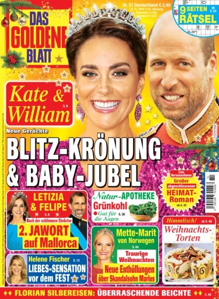 Das Goldene Blatt – 13 Dezember 2025 Cover