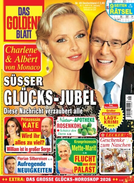 Das Goldene Blatt – 29 November 2025 Cover