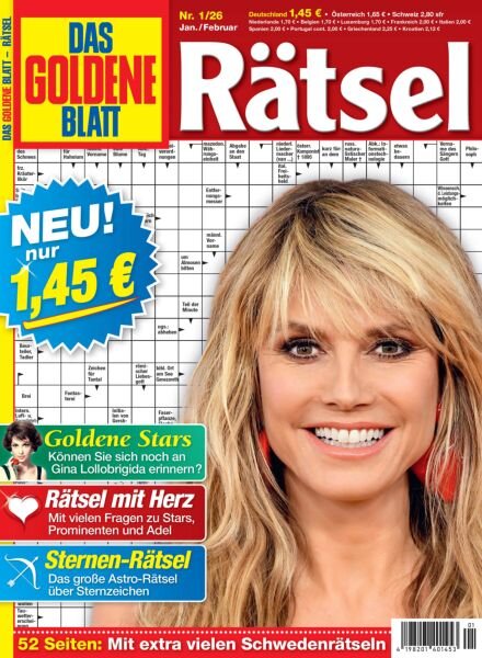 Das Goldene Blatt-Ratsel – Januar-Februar 2026 Cover