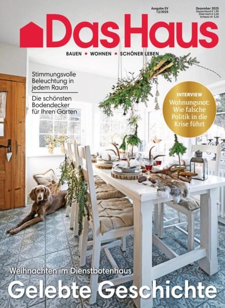 Das Haus – Dezember 2025 Cover