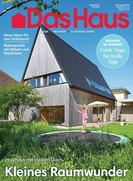 Das Haus – Juli-August 2025 Cover