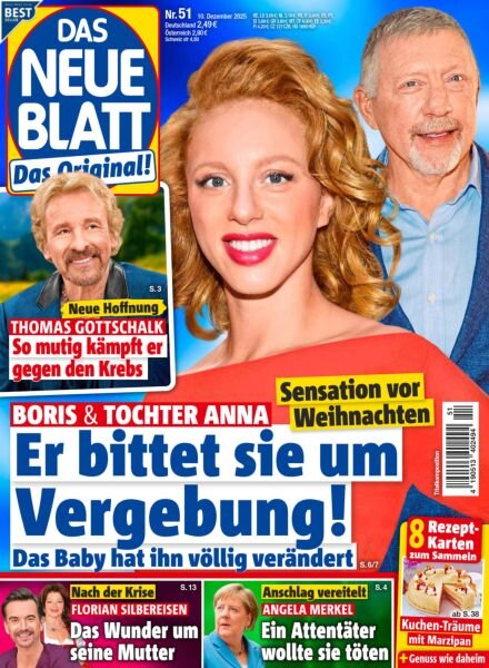 Das Neue Blatt – 10 Dezember 2025 Cover