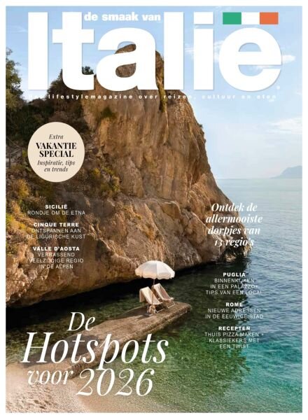 De Smaak van Italie – Januari 2026 Cover