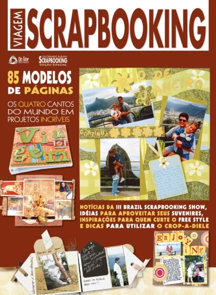 Decorando albuns Scrapbooking – Setembro 2025 Cover