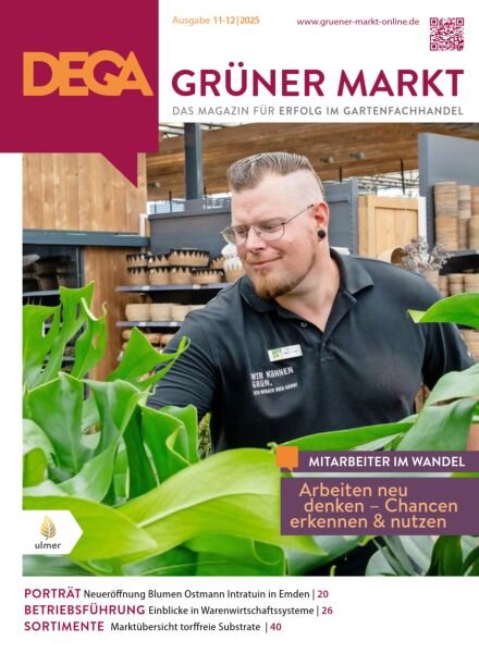 Dega Gruner Markt – November-Dezember 2025 Cover