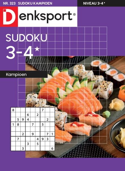 Denksport Sudoku 3-4 kampioen – 11 December 2025 Cover