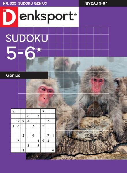 Denksport Sudoku 5-6 genius – 18 December 2025 Cover
