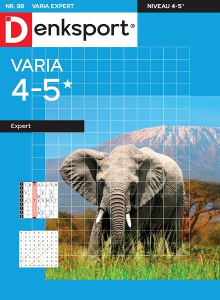 Denksport Varia expert 4-5 – 4 December 2025 Cover