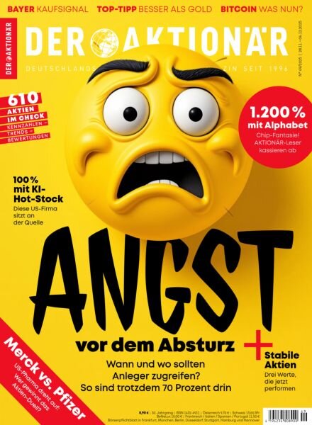 Der Aktionar – 28 November 2025 Cover