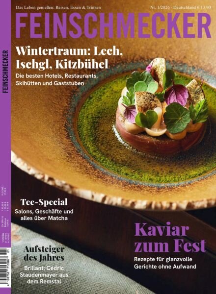 Der Feinschmecker – Januar 2026 Cover