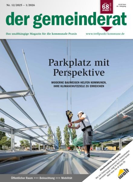 der gemeinderat – Dezember 2025-Januar 2026 Cover