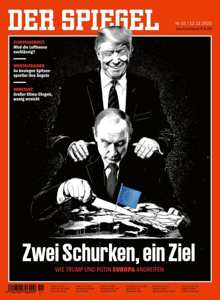 Der Spiegel – 12 Dezember 2025 Cover