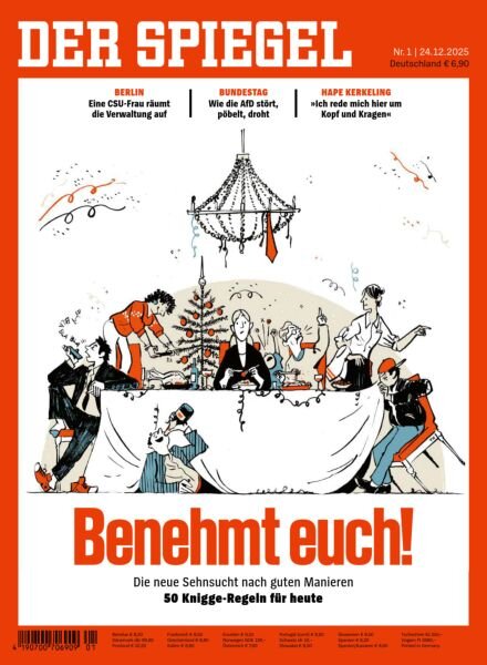 Der Spiegel – 24 Dezember 2025 Cover