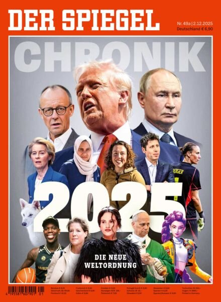 Der Spiegel Chronik – 10 Dezember 2025 Cover