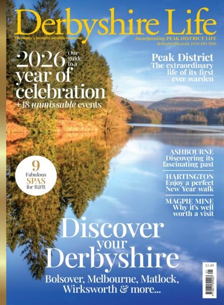 Derbyshire Life – January 2026 Cover