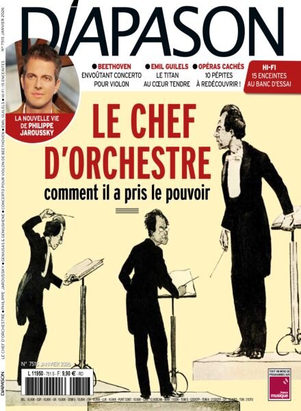 Diapason – Janvier 2026 Cover