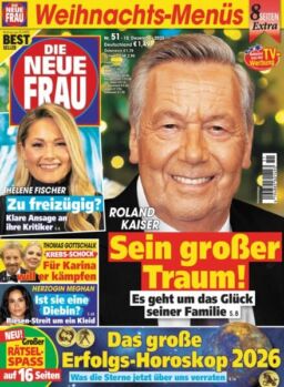 Die Neue Frau – 10 Dezember 2025