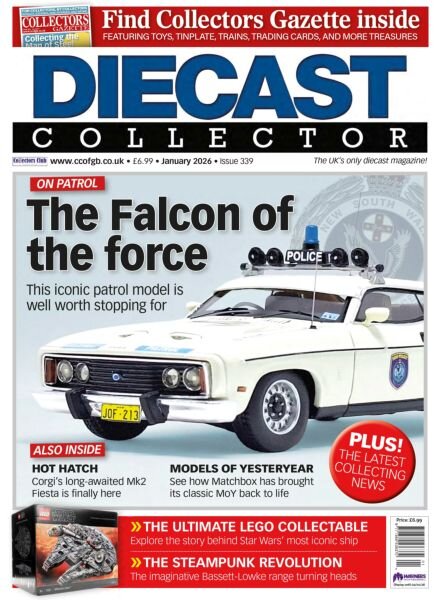 Diecast Collector – January 2026 Cover