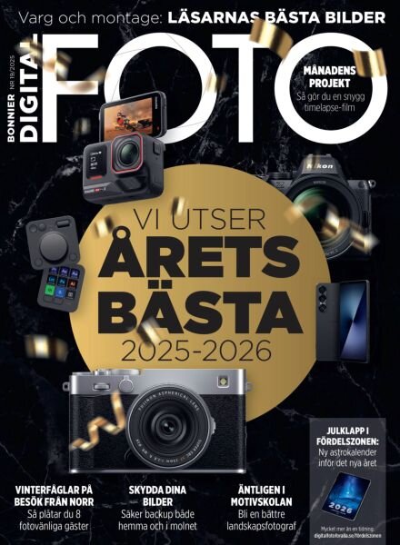Digital Foto Sverige – 2 December 2025 Cover